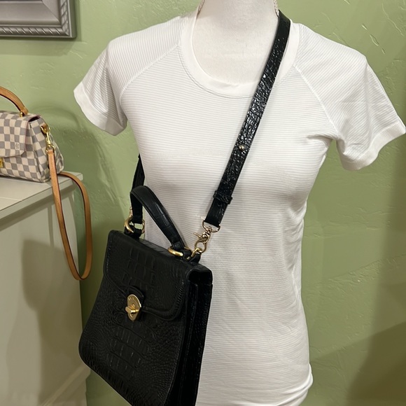 Brahmin crossbody body leather bag - Picture 4 of 16